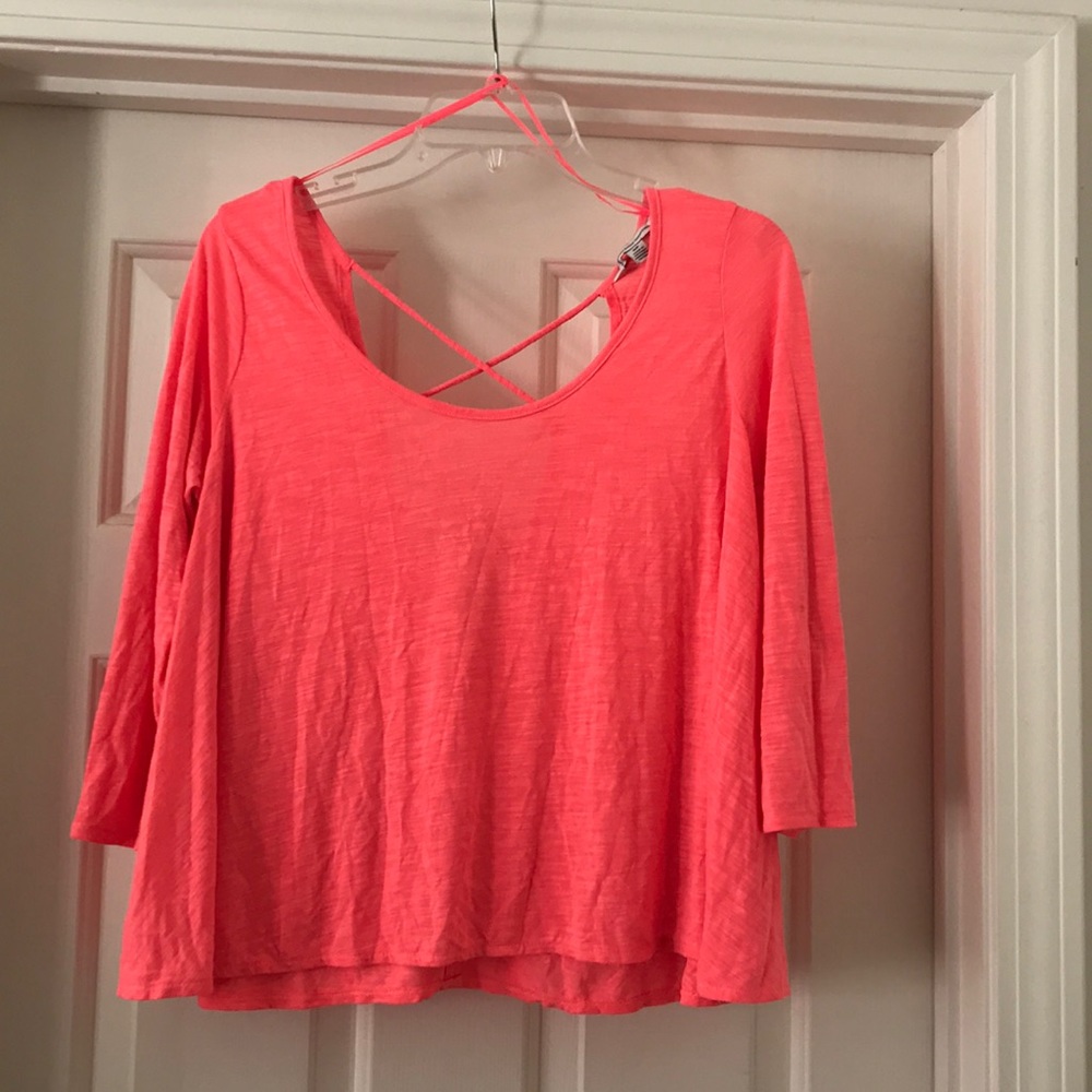 American Eagle 3/4 length loose layering shirt